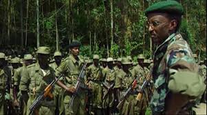 Kagame et troupes